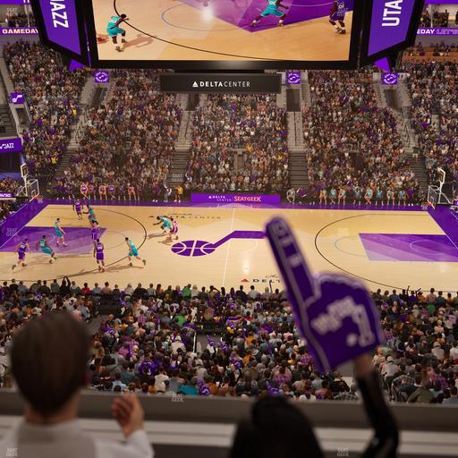 Delta Center - Section Suite 53 Seat View