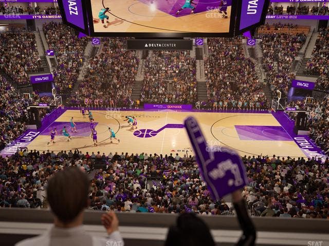 Delta Center - Section Suite 53 Seat View