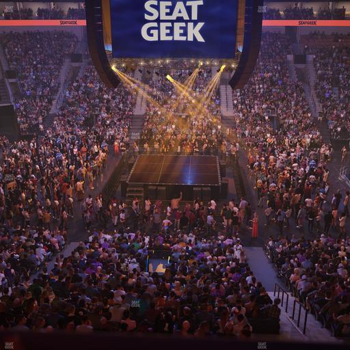 Delta Center - Section Suite 53 Seat View