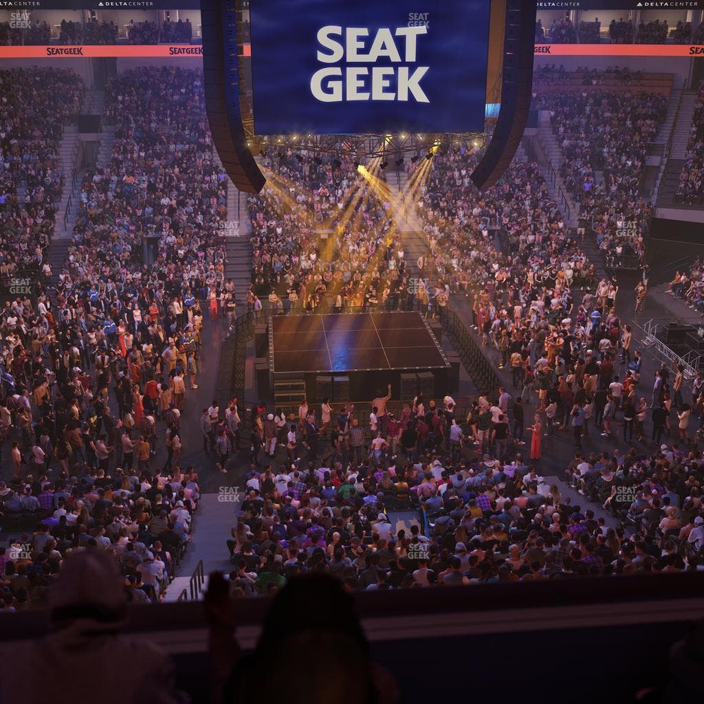Delta Center - Section Suite 54 Seat View