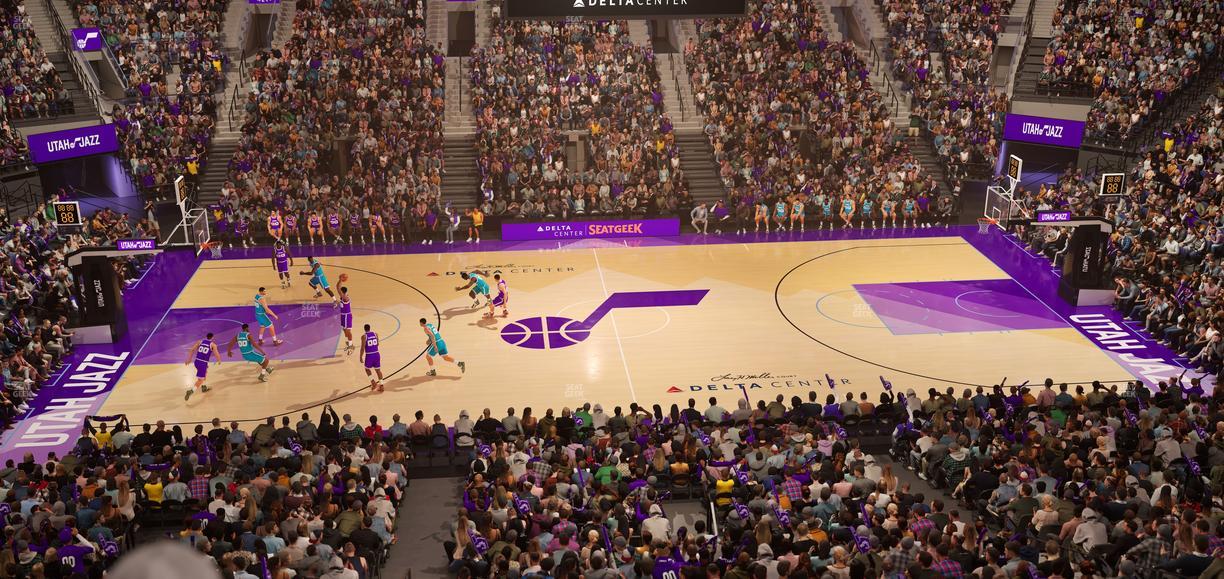 Delta Center - Section Suite 54 Seat View