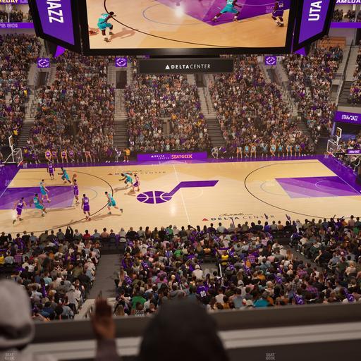 Delta Center - Section Suite 54 Seat View