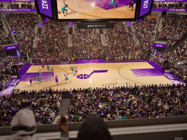 Delta Center - Section Suite 54 Seat View