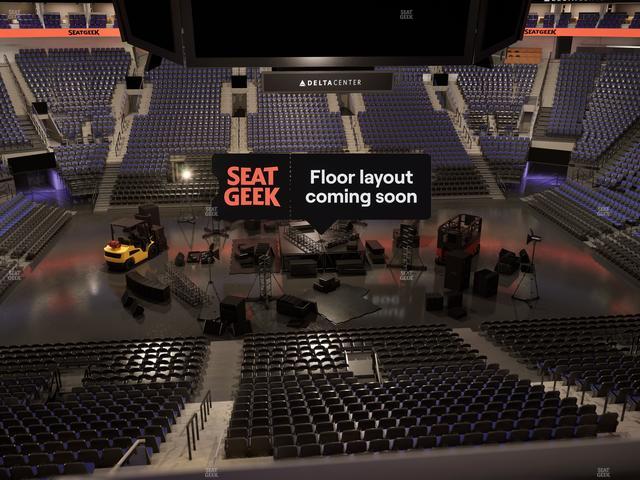 Delta Center - Section Suite 54 Seat View