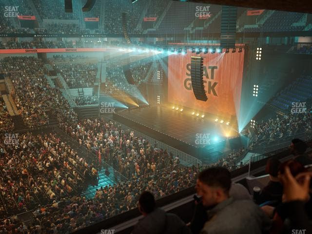 Delta Center - Section Suite 54 Seat View