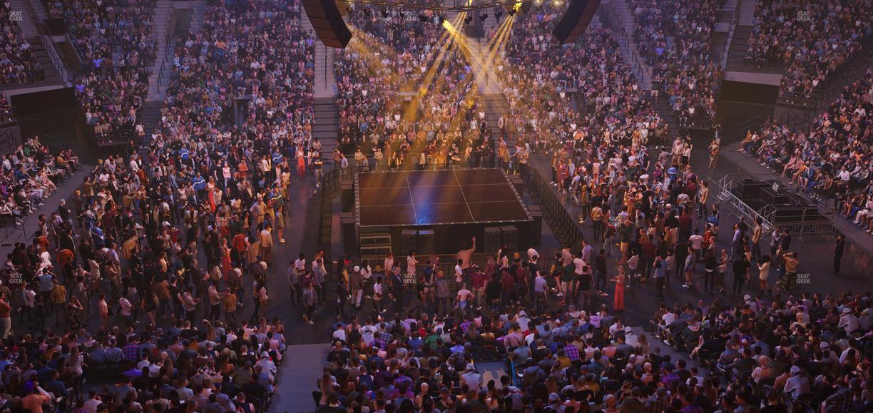 Delta Center - Section Suite 54 Seat View