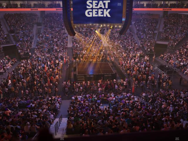 Delta Center - Section Suite 54 Seat View