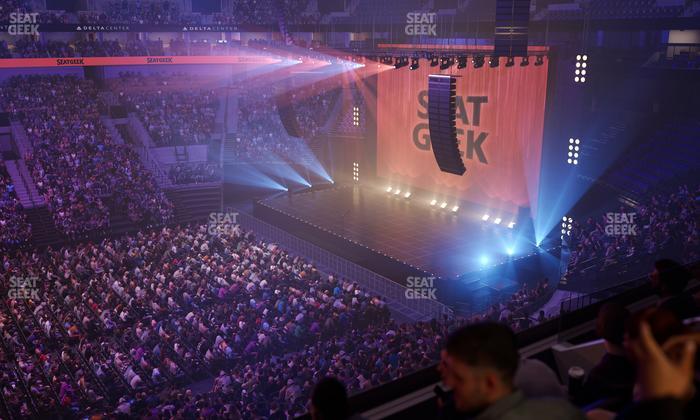 Delta Center - Section Suite 54 Seat View