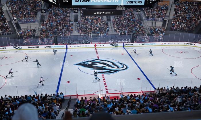 Delta Center - Section Suite 54 Seat View