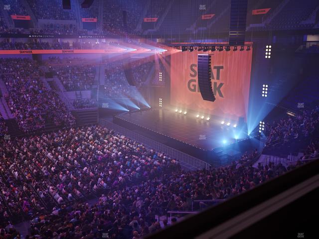 Delta Center - Section Suite 54 Seat View