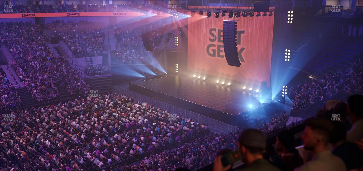 Delta Center - Section Suite 55 Seat View