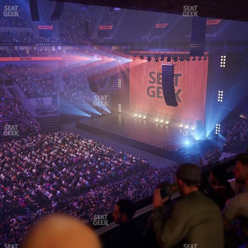 Delta Center - Section Suite 55 Seat View