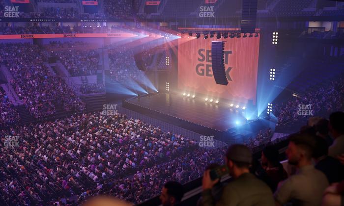 Delta Center - Section Suite 55 Seat View