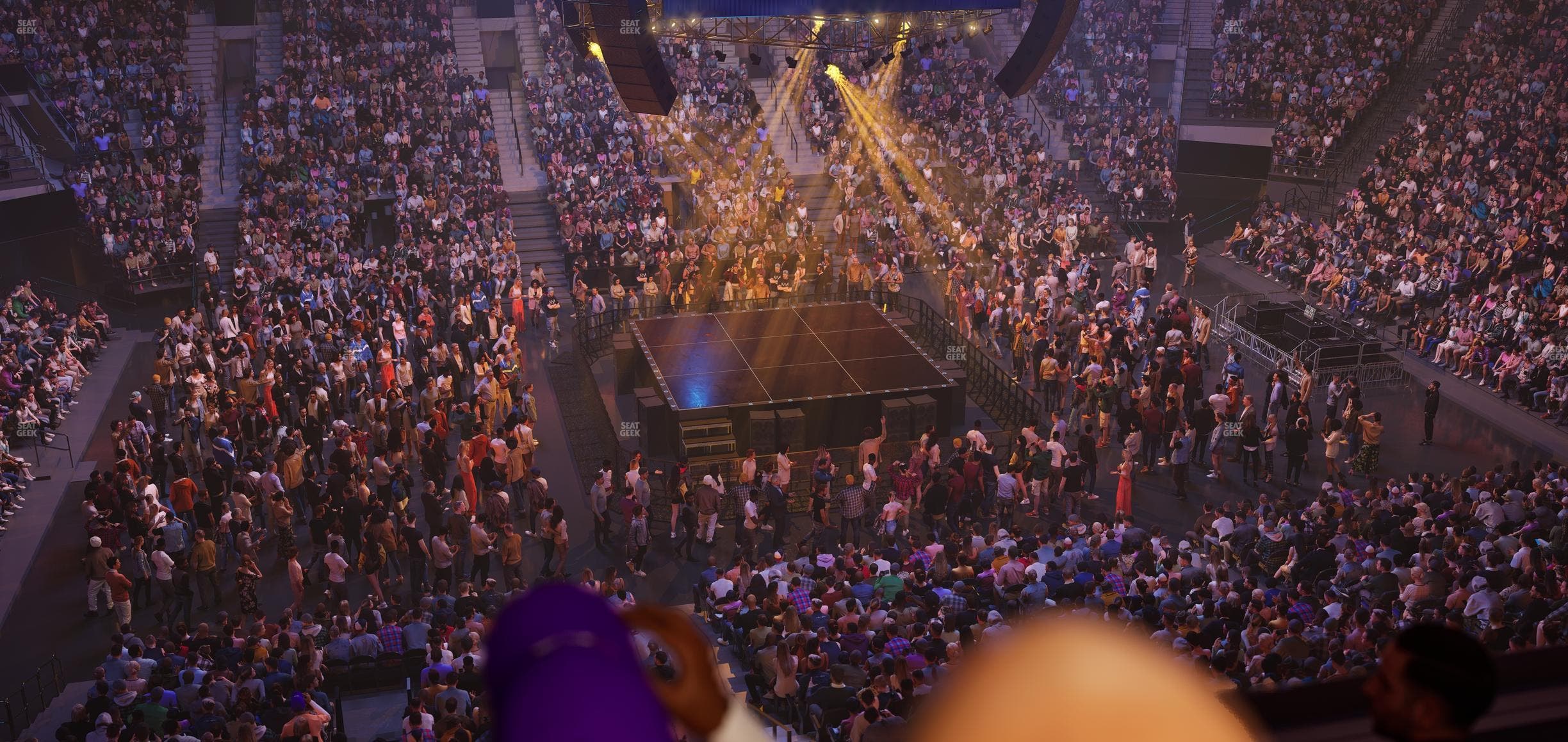 Delta Center - Section Suite 55 Seat View