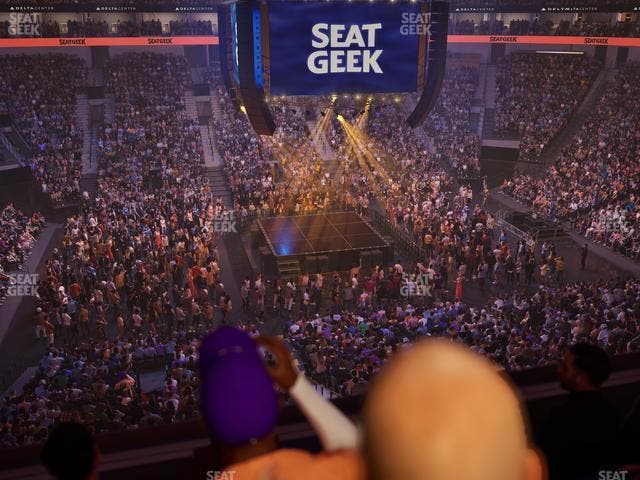 Delta Center - Section Suite 55 Seat View