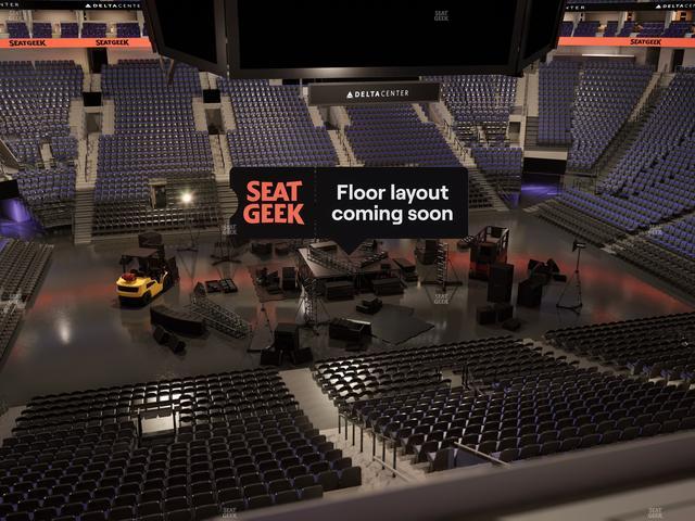 Delta Center - Section Suite 55 Seat View