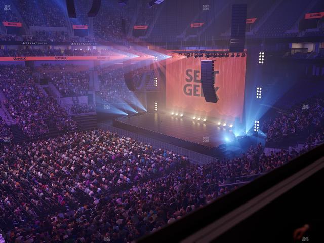 Delta Center - Section Suite 55 Seat View