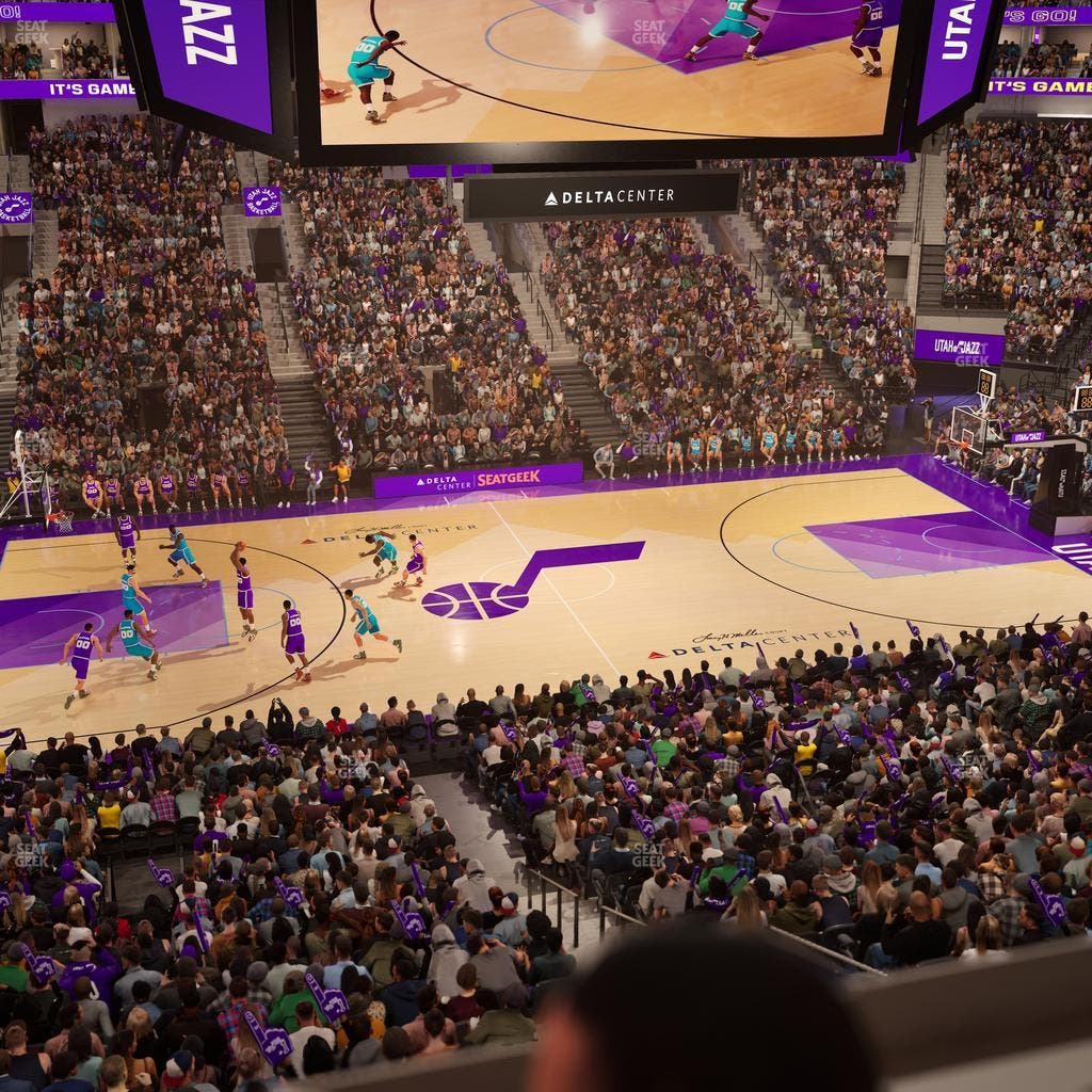 Delta Center - Section Suite 55 Seat View