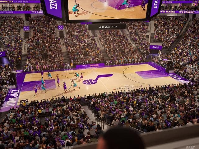 Delta Center - Section Suite 55 Seat View