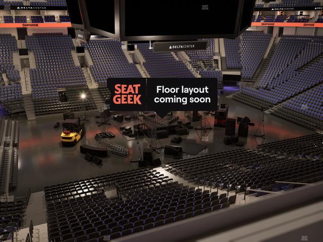 Delta Center - Section Suite 56 Seat View