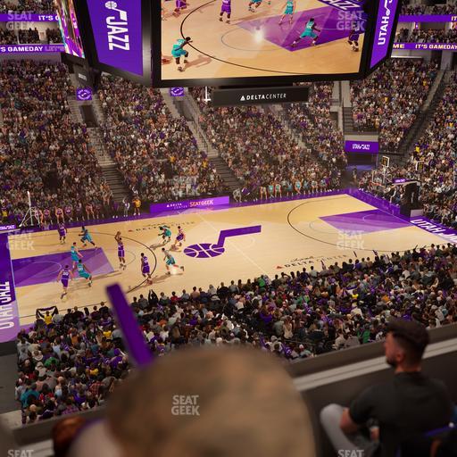 Delta Center - Section Suite 56 Seat View