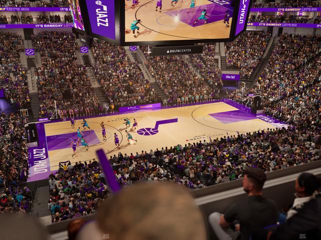 Delta Center - Section Suite 56 Seat View Delta Center - Section Suite 56 Seat View