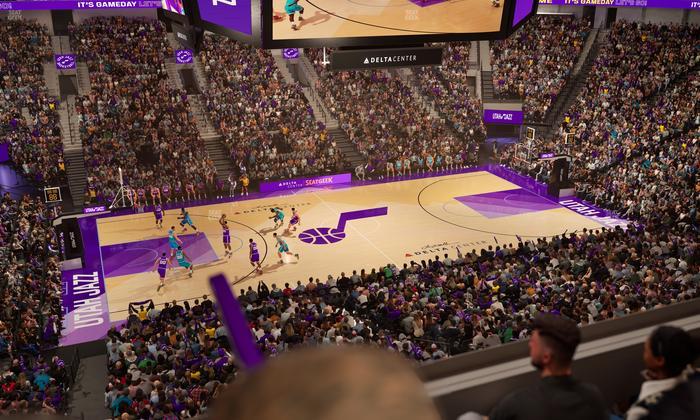 Delta Center - Section Suite 56 Seat View