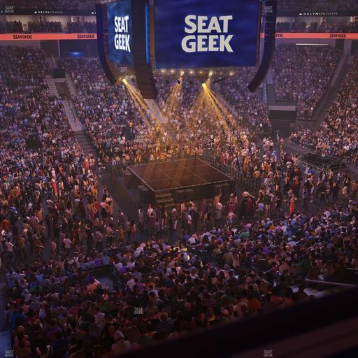 Delta Center - Section Suite 56 Seat View