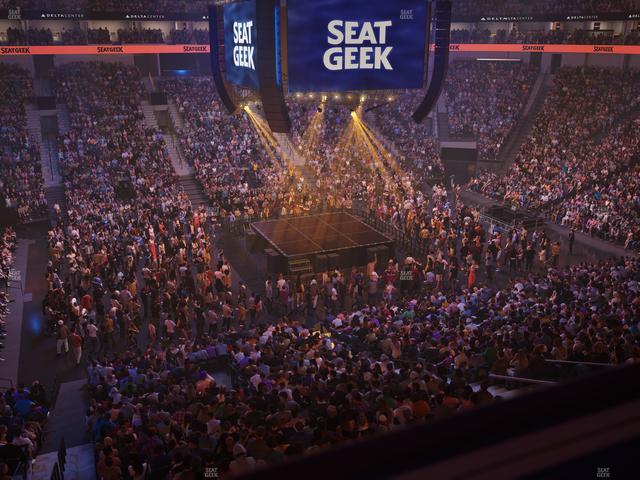 Delta Center - Section Suite 56 Seat View