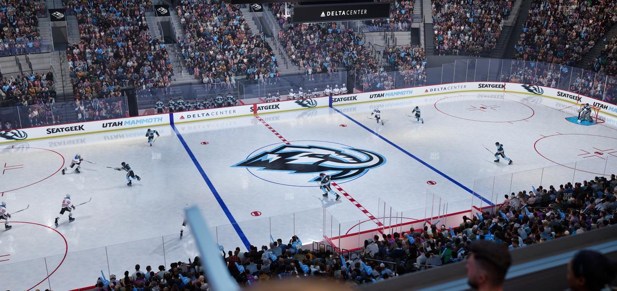 Delta Center - Section Suite 56 Seat View