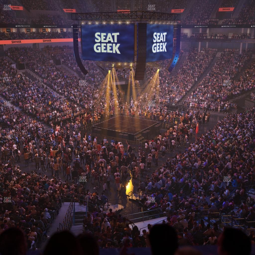 Delta Center - Section Suite 6 Seat View