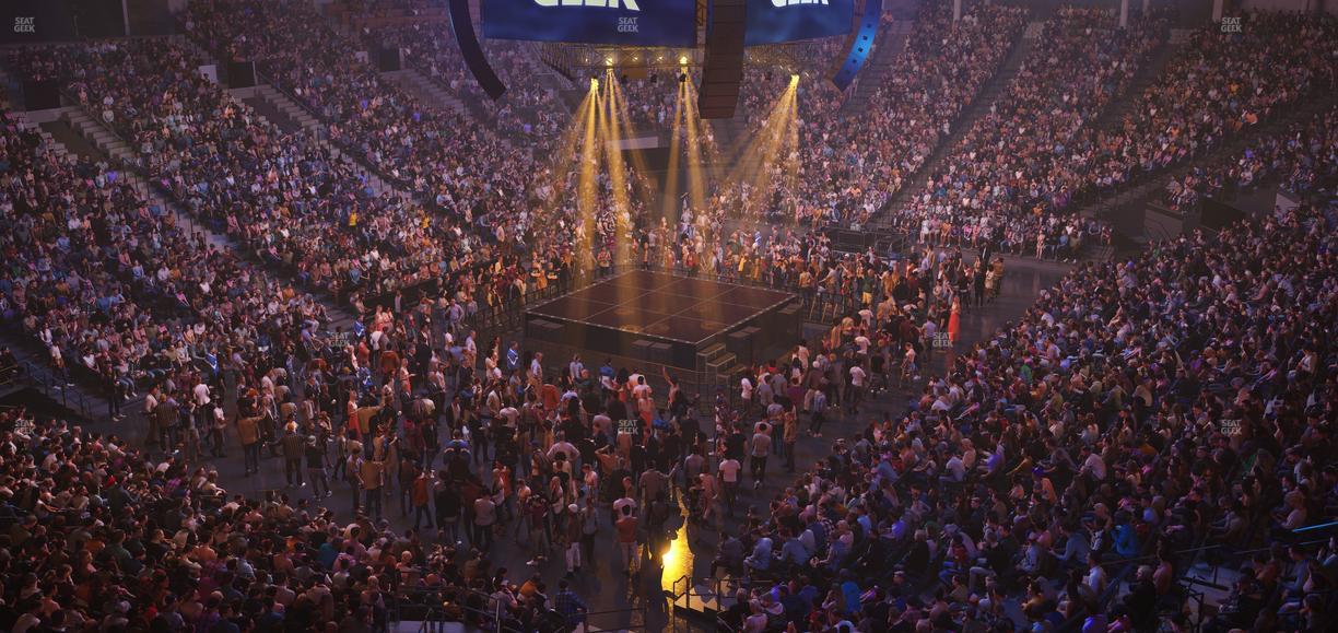 Delta Center - Section Suite 6 Seat View
