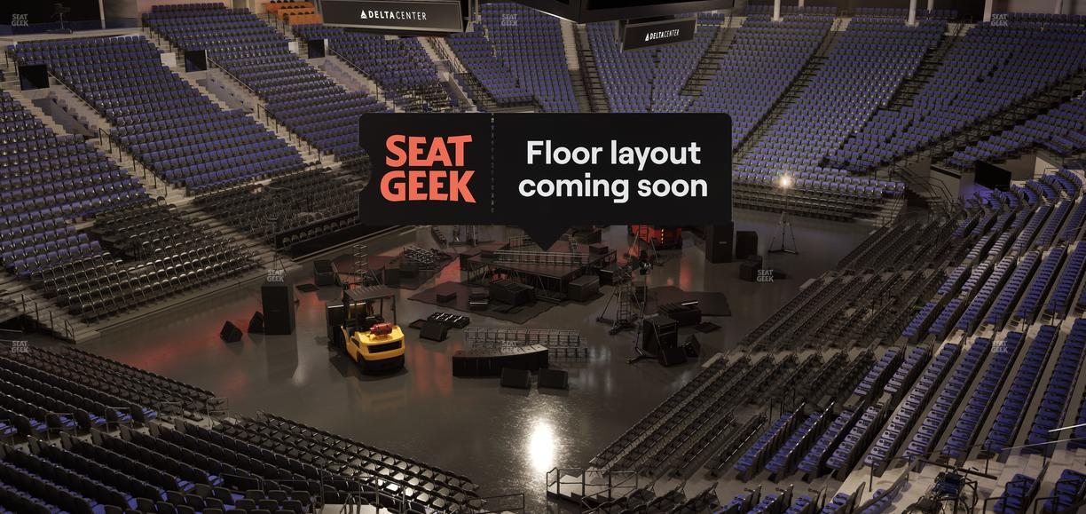 Delta Center - Section Suite 6 Seat View