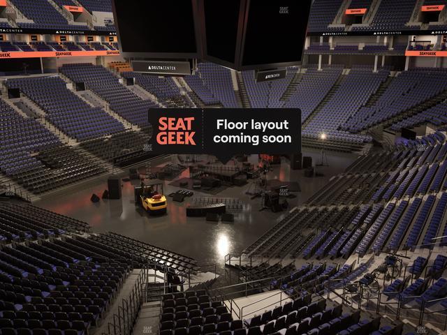 Delta Center - Section Suite 6 Seat View
