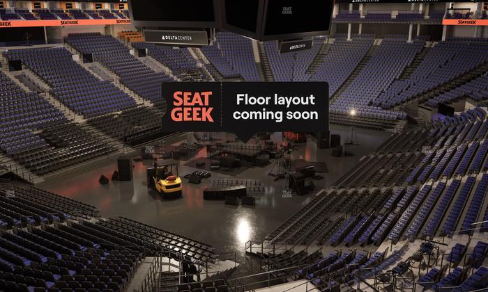 Delta Center - Section Suite 6 Seat View