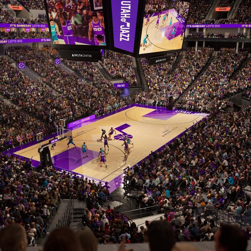 Delta Center - Section Suite 6 Seat View