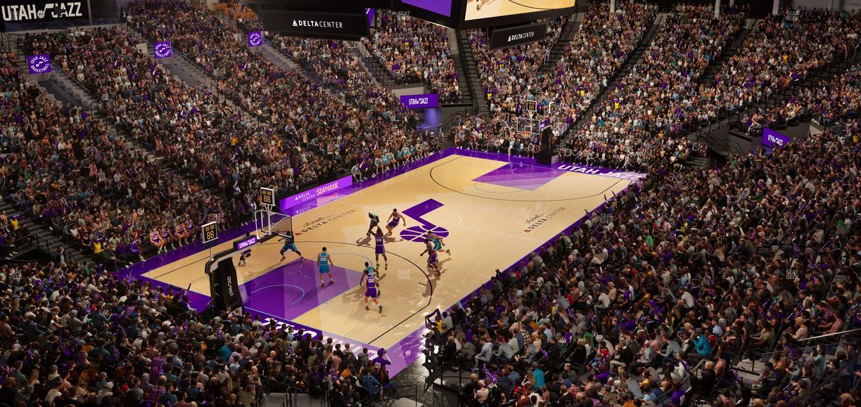 Delta Center - Section Suite 6 Seat View