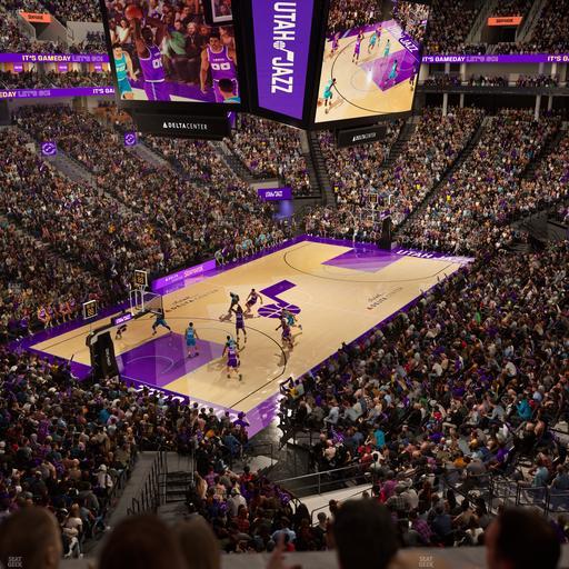 Delta Center - Section Suite 6 Seat View