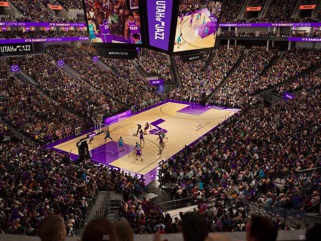 Delta Center - Section Suite 6 Seat View Delta Center - Section Suite 6 Seat View