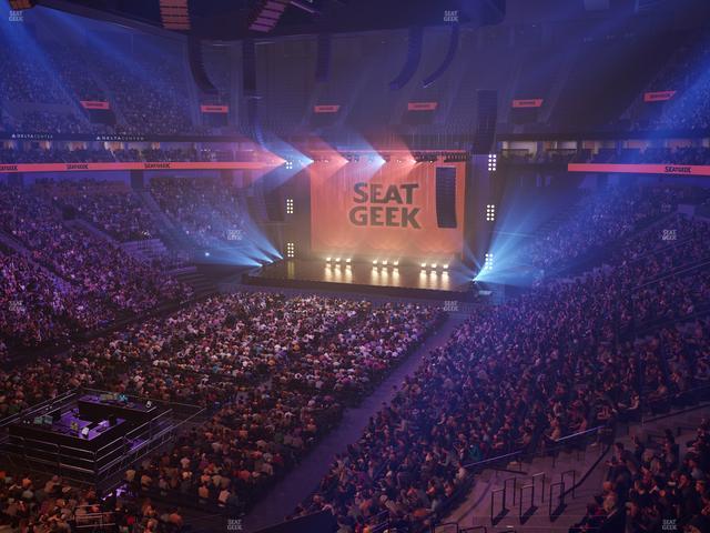 Delta Center - Section Suite 6 Seat View