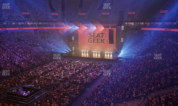 Delta Center - Section Suite 6 Seat View