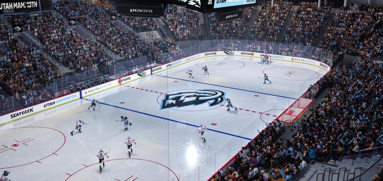 Delta Center - Section Suite 6 Seat View