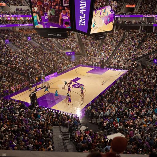 Delta Center - Section Suite 7 Seat View