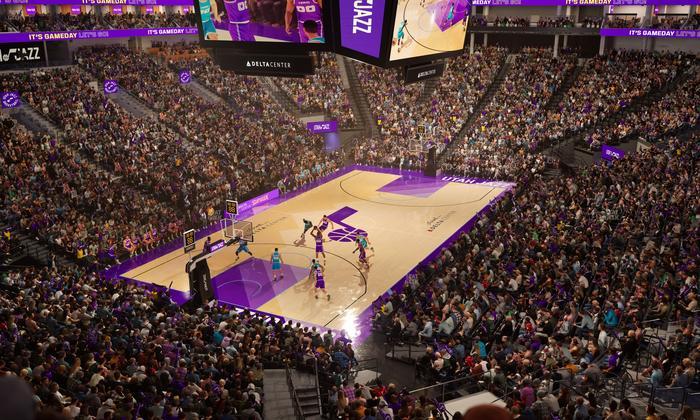 Delta Center - Section Suite 7 Seat View