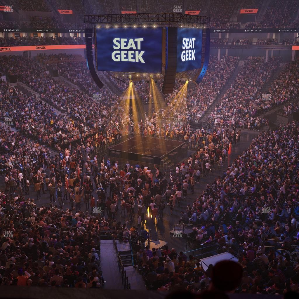 Delta Center - Section Suite 7 Seat View
