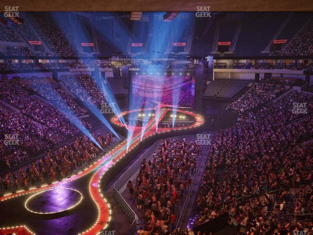 Delta Center - Section Suite 8 Seat View