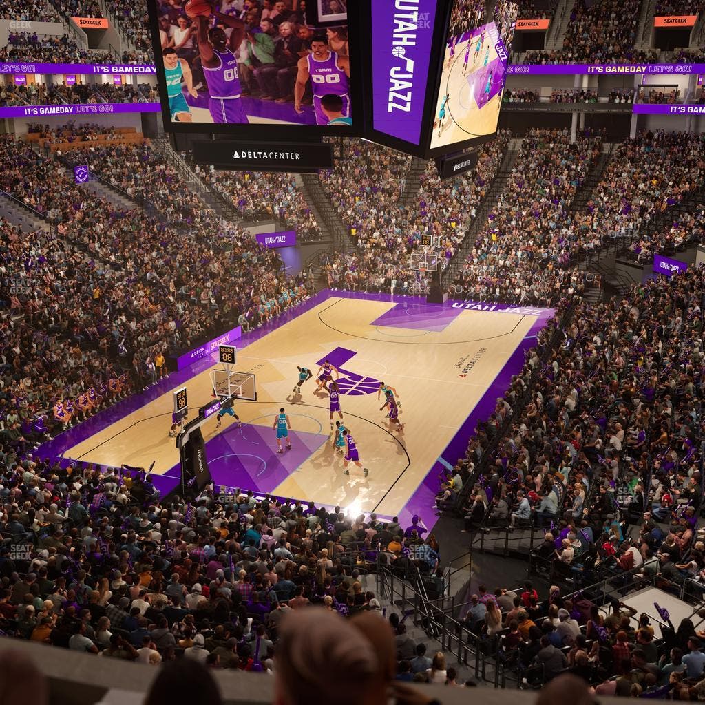 Delta Center - Section Suite 8 Seat View