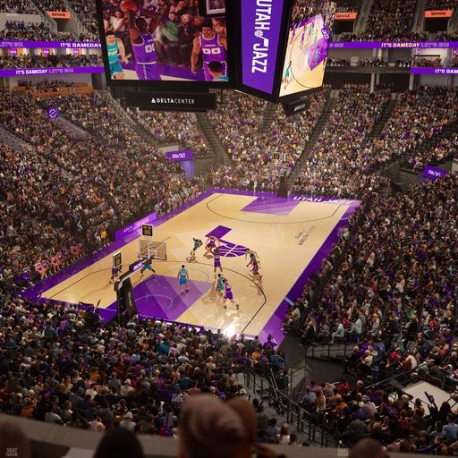 Delta Center - Section Suite 8 Seat View