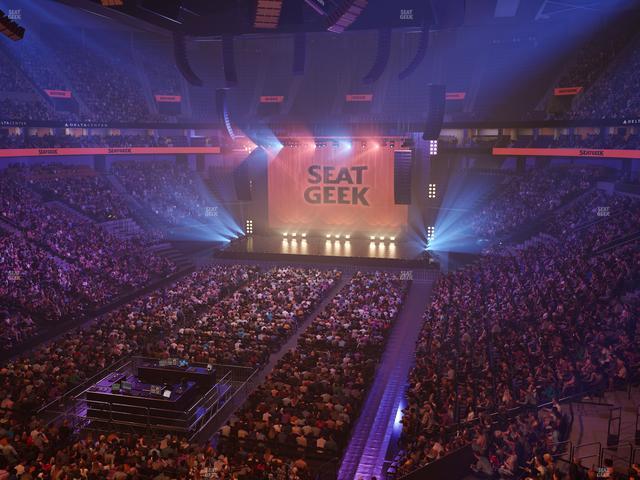 Delta Center - Section Suite 8 Seat View