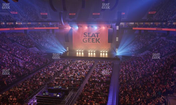 Delta Center - Section Suite 9 Seat View